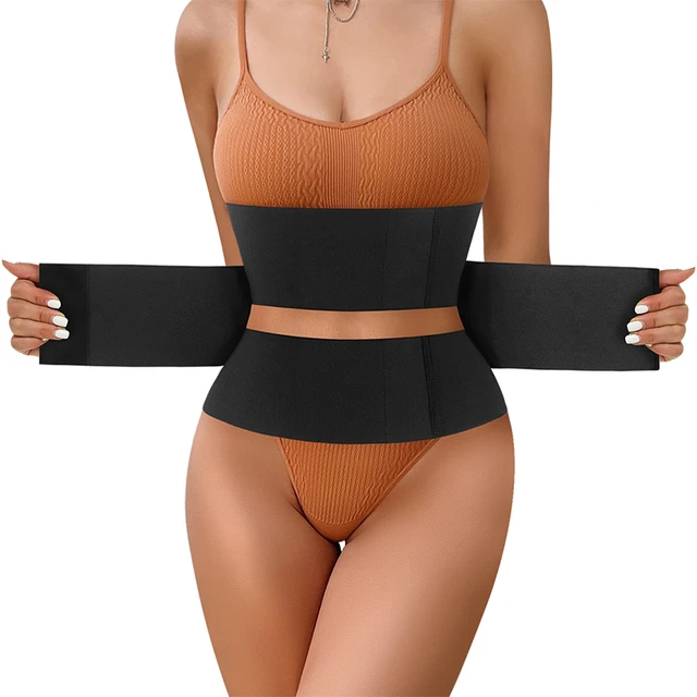 Women Waist Trainer Body Shaper Belt Women Slimming Belt Tummy Wrap Belt  Waist Trimmer Belt Snatch~Me~Up Bandage Corset Top - AliExpress