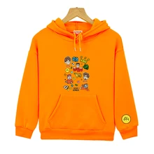 Sweat shirt à capuche pour enfants, dessin animé Merch A4, Gelik Lamba, décontracté, automne, vêtements de famille pour garçons et filles