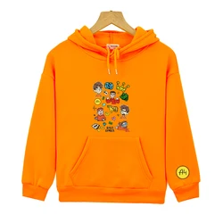 Crianças dos desenhos animados hoodie 4 4 4 4 4 gráfico hoodie merch a4 gelik lamba menino miúdo moletom casual queda da criança roupas da menina da família