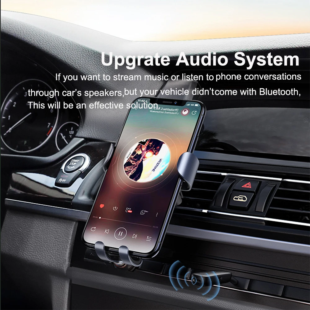2-in-1 Bluetooth 5.3 Receiver Transmitter Wireless Audio Adapter 3.5MM AUX With Mic Wireless Adapter For TV Car Headset Speaker bluetooth adapter bluetooth audio receiver bluetooth transceiver adapter audio adapter bluetooth aux adaptor