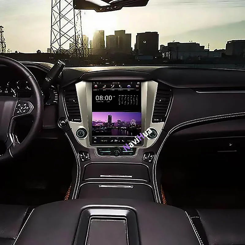 

Телефон с IPS-экраном диагональю 12,1 дюйма, GPS-навигатор для GMC Yukon Chevrolet Tahoe Suburban 2015-18