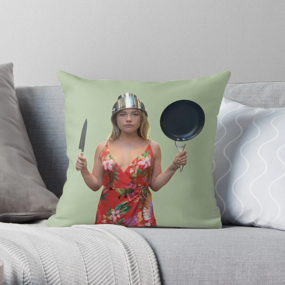 Firenze Pugh Cooking With Flo Throw Pillow Cuscini Per Divano Fodera Per Cuscino