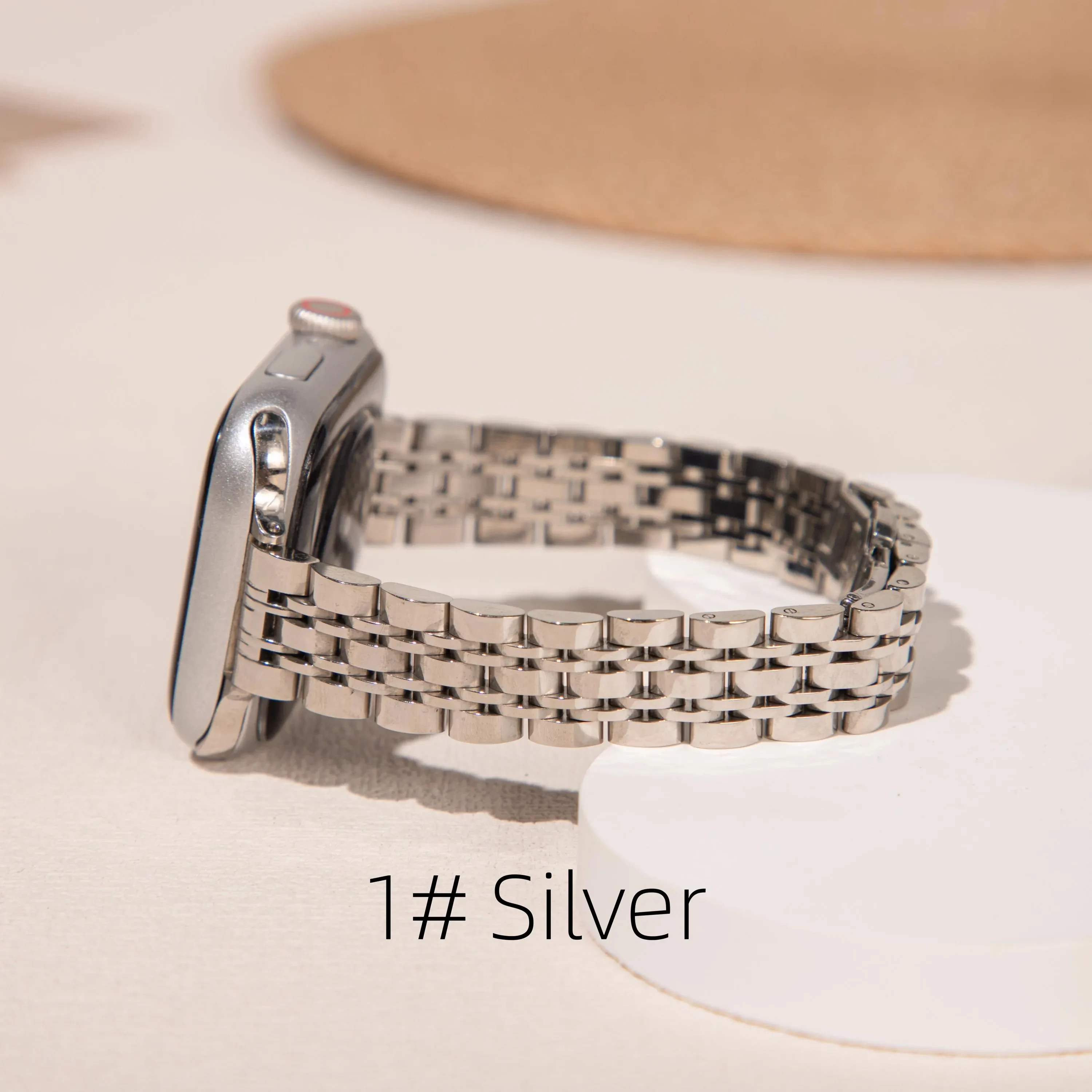 Elegant Stainless Steel Chain Strap