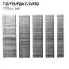 1105pcs/set F15/F20/F25/F30 Straight Brad Nails For DIY Home/Gardening Woodworking Stainless Steel Stapler Nailer 5