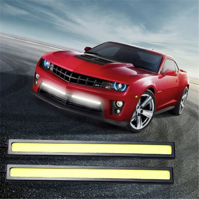 Enhance your cars style and safety with the 2*COB LED Light Bar Lamp