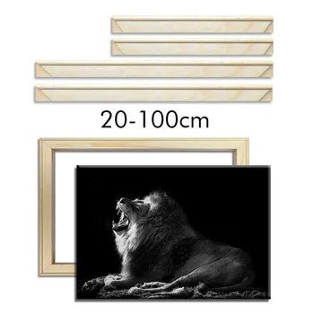30x40 40x50 50x70 60x90 Cornice su tela Cornici in legno Foto in legno Pittura a olio Tela Pittura con diamanti Cornici Tela Parete in legno