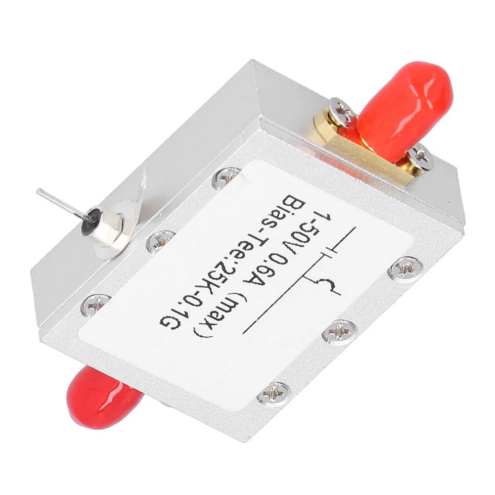 

RF Isolation Capacitor Aluminum Alloy Bias T-Block Electronics 25K‑100MHz DC 1‑50V Excellent Production Technology