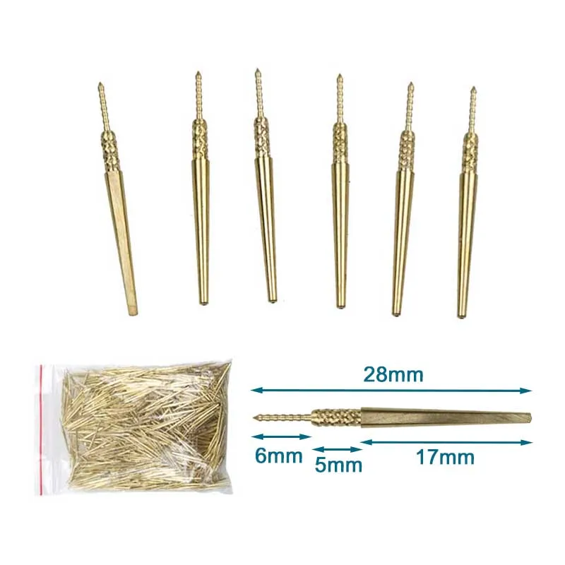 

1000pcs Dental Lab Brass Dowel Stick Pins Plaster Stone Die Model Work Tools Dental Lab Tools Dental Materials