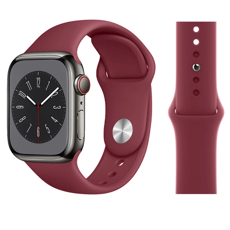 ตัวเลือกสินค้า สายซิลิโคนสุดเก๋สำหรับ Apple Watch ใส่สบายไม่ร้อน