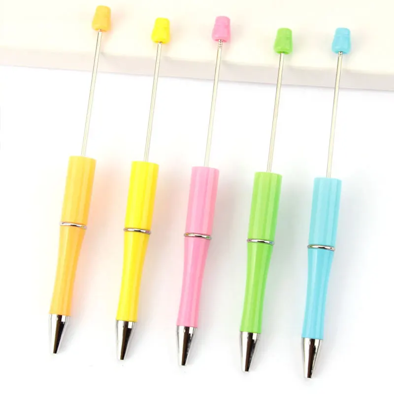 

120pcs Plastic Beadable Pens for Beadable Pen Bead Ballpoint Pen