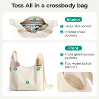 BAGSMART Women's Hobo Bag College Crossbody Bag Large Capacity Casual Handbag Waterproof Lightweight Shoulder Bag Daily Travel 4