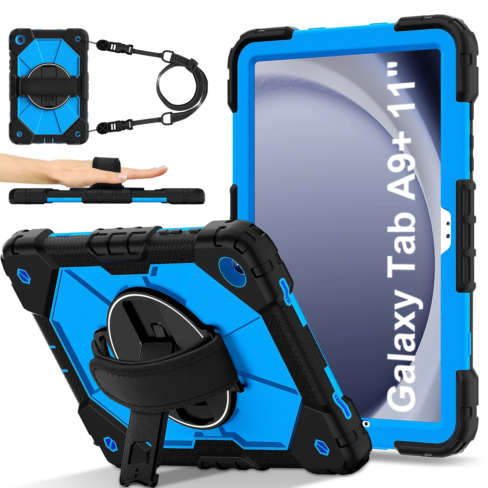 Silicone Armor Protective Case for Kids - Durable Tablet Cover