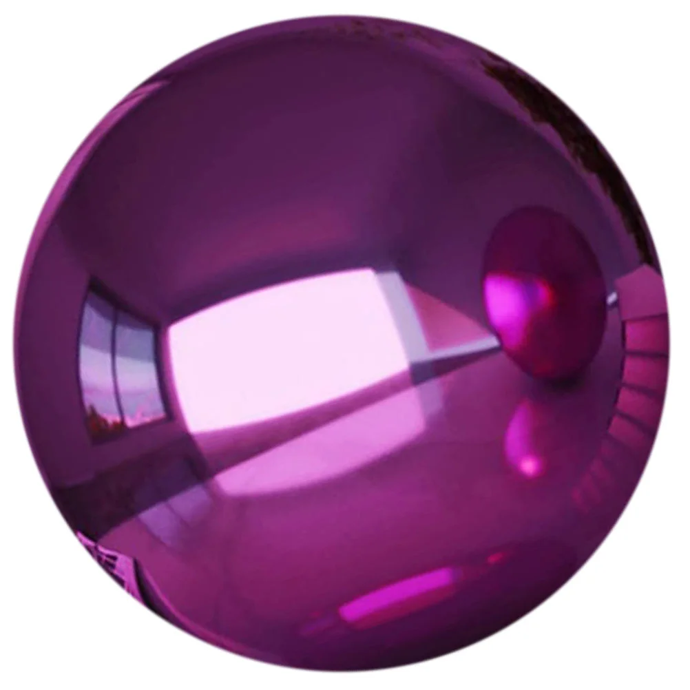 

Stainless Steel Gazing Ball Reflective Ball Garden Mirror Ball Polished Sphere Hollow Ball Ornaments Home Decoration