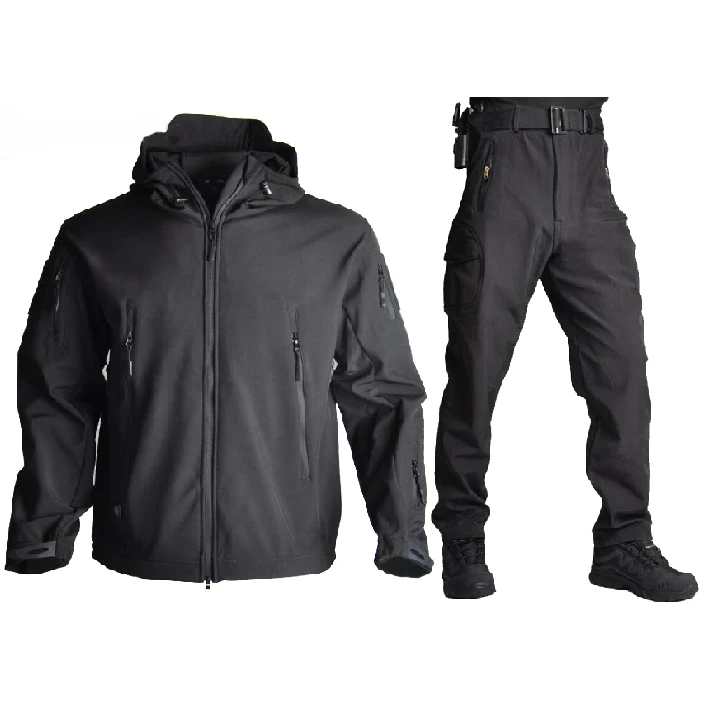 

Tactical jacket men's army hunting hiking fishing expedition soft shell jacket camouflage wear shell outdoor training clothes
