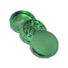 Personalized Diamond Shell, Metal Bright Aluminum Alloy Manual Grinder,3 Layers of 63mm Diameter Crusher, Easy to Grind Portabl 6