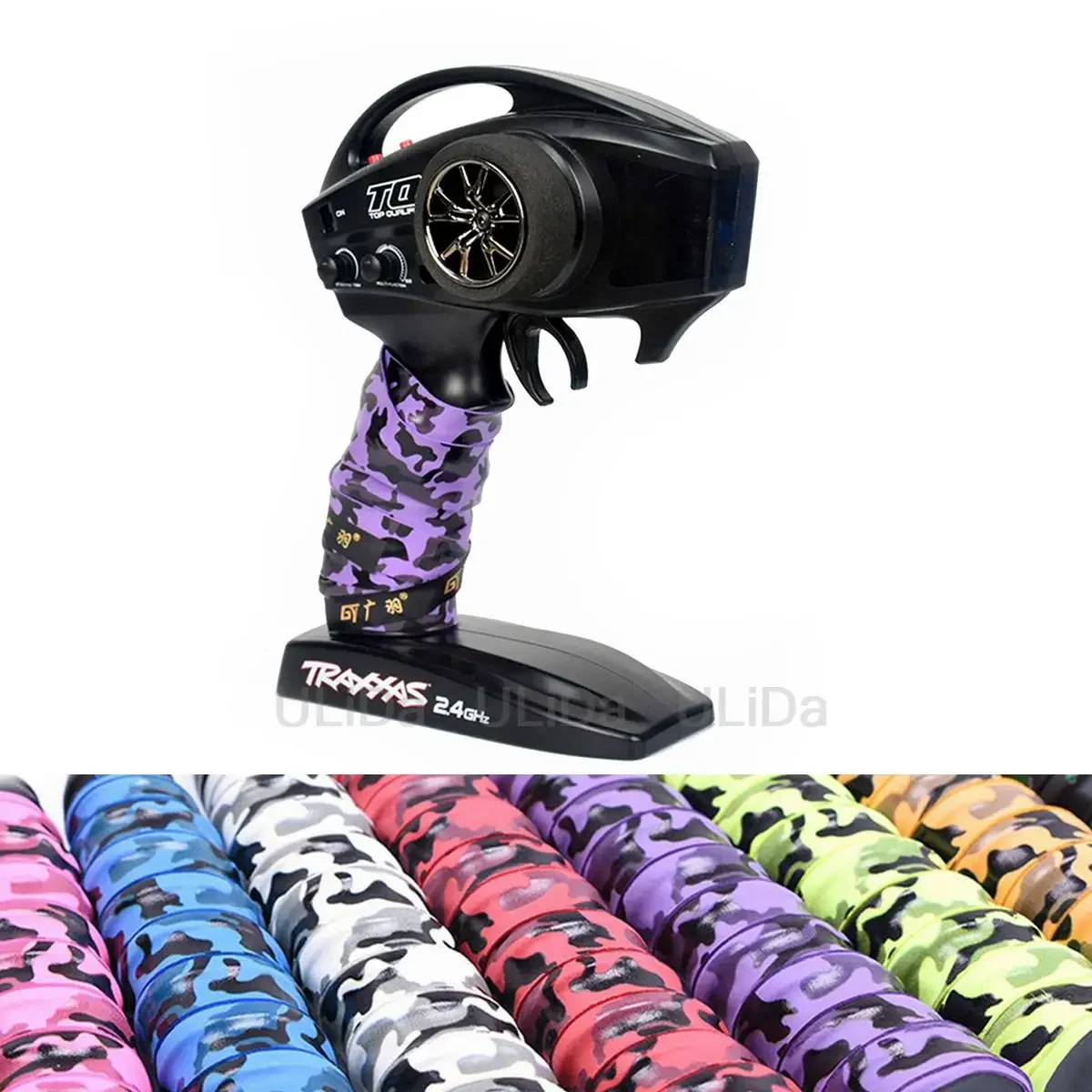 Cinghia Del Nastro Dell'Impugnatura Della Fascia Assorbente Antiscivolo Per Trasmettitore Per Auto Rc Trx-4 Scx10 Tamiya Futaba 4Pv 4Pls 4Px 7Px Dumbo