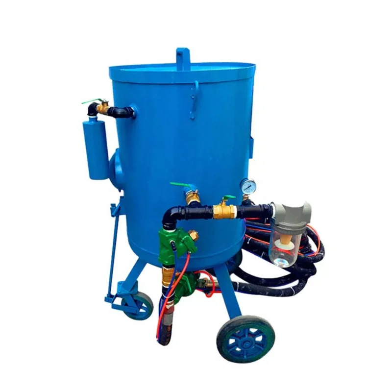 

Sandblaster Wet Dry Automatic High Pressure Industrial Remove Rust Cleaning Ceramic Jet Metal Sand Blasting Machine