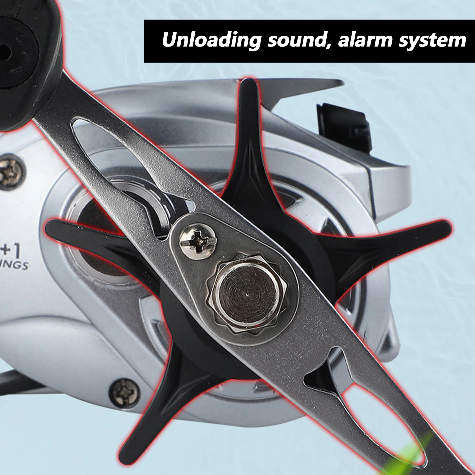 Metal Fishing Baitcasting Reel 7