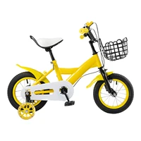 Vélo pour enfants de 12 pouces, vélo pour garçons et filles avec roues stabilisatrices, cadre robuste, frein de sécurité, siège confortable, cyclisme en plein air 4