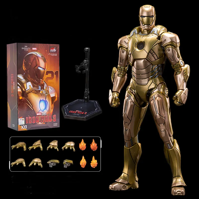 【未開封品】IRON MAN MARK ZD Toys Avengers: Endgame: Iron Man Mark LXXXV (85) 1.0 1/10