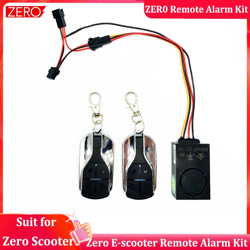 

Zero Scooter Remote Alarm Kit for Zero8 Zero9 Zero10 Zero8X Zero10X Zero 11X Electric Scooter Anti-theft Alarm Zero Accessories