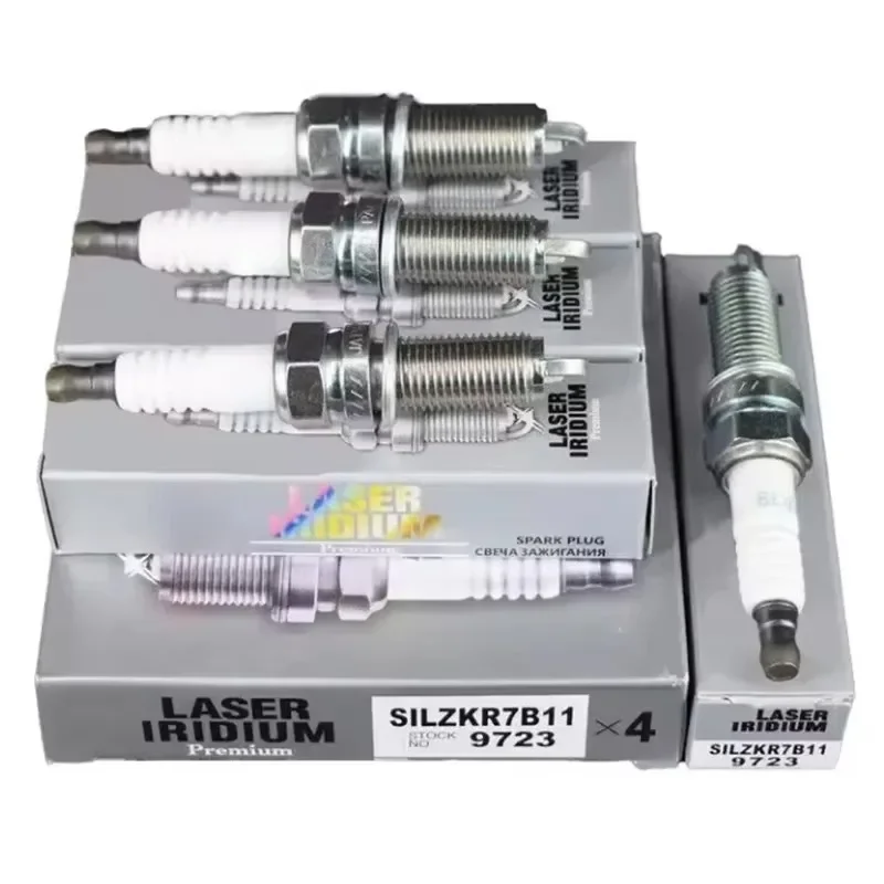 Iridium Spark Plug 4/6PCS SILZKR7B-11 For Hyundai Elantra Genesis I40 Santa Fe Kia Carens Optima Azera Forte SILZKR7B11 spark plug