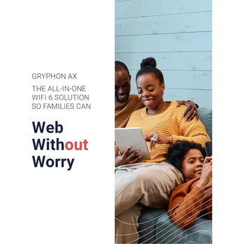 Gryphon AX – Ultra-Fast Mesh WiFi 6 Parental Control Router – Advanced Content Filters and Next-Gen Firewall 3