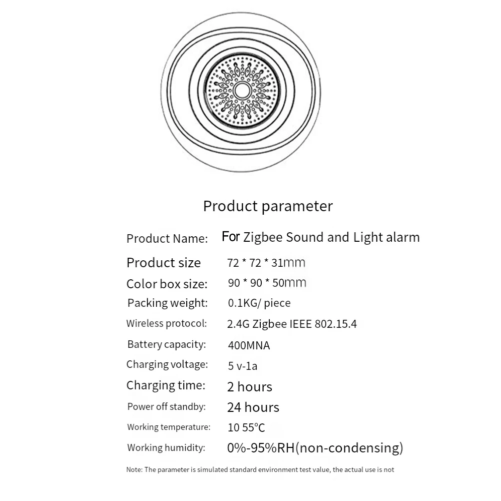 Рисунок 4 - Умная звуковая и технические характеристики дБ