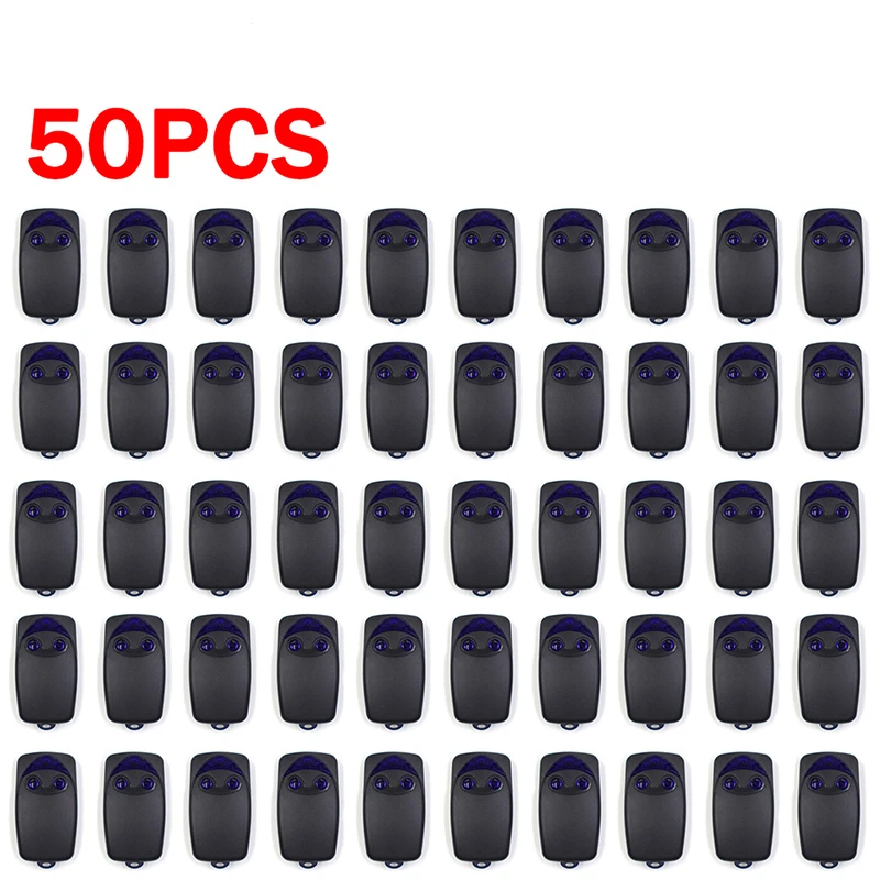 

50PCS NICE Flors FLO1RS FLO2RS FLO4RS Remote Control Garage Door Opener Replacement Nice Flor-s Era Inti ONE2 ON2E 433.92mhz