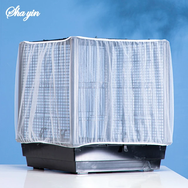 1PC Square round Bird Cage Clothes Cover Splash Proof Mosquito Net Screen Parrot Protection Net Cage Accessory 2