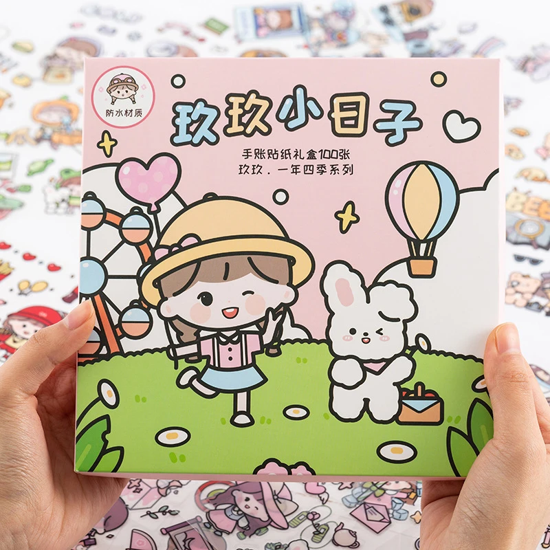 20pcs/set Kawaii Journal Sticker Pet Stationery Scrapbooking Diary  Decoration Phone Stickers - Stationery Sticker - AliExpress