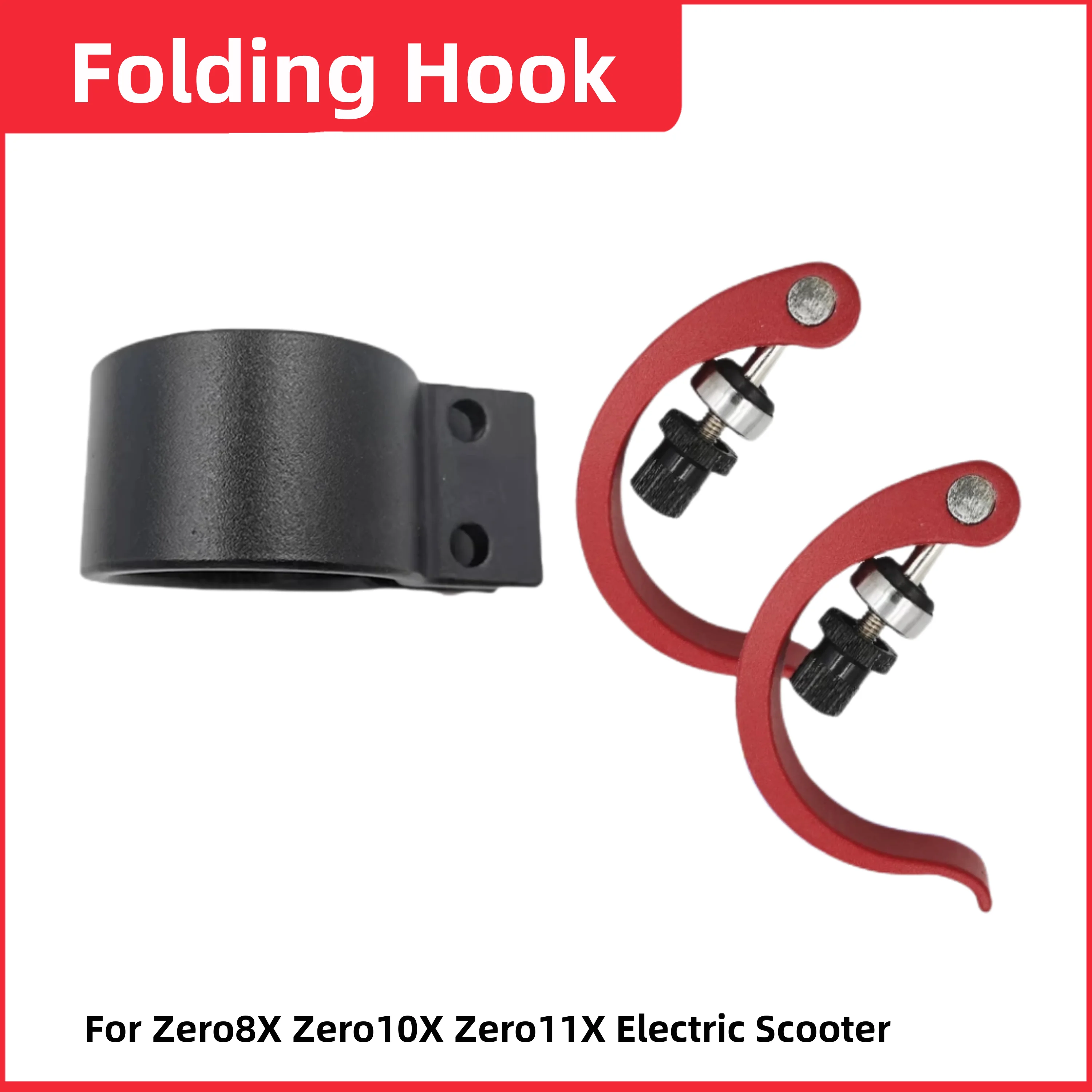 

Оригинальный складной крючок для Zero8X Zero10X Zero11X, зажим для электрического скутера, фиксатор с зажимом, усиление, стабильная, безопасная Запасная часть