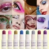 Glitter Eyeshadow Stick Waterproof Korean Makeup Cosmetics Shiny Eyeshadows Glitter Eyeliner Korean Green Blue Eye Shadow Stick 5