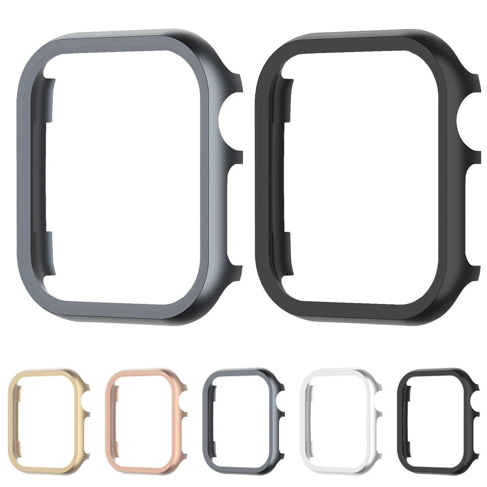 Premium Aluminum Alloy Protective Metal Case for Smartwatch - Durable Bumper Cover