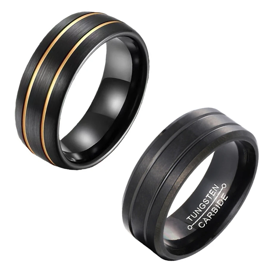 Vintage Premium Titanium Stainless Steel Party Ring Men Women Punk Engagement Wedding Finger Gothic Jewelry 1 Piece 8mm stainless steel ring,finger ring,wedding rings,wedding ring