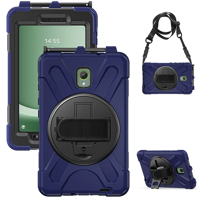 Enhanced Protective 360° Rotating Tablet Case with Stand