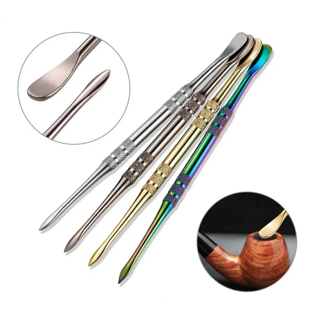 Unique Smoke Wax Remover Concave-convex Texture Labor-saving Minimalistic Wax Oil Cleaning Tool Smoke Pipe Spoon Safe hookah cleaning brush cleaning accessories