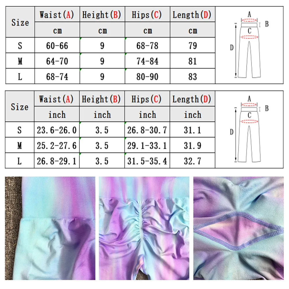 Aurora High Waist Butt Lift Fitness Leggings Seamless High Elastic Yoga Pants Sports Leggings sports leggings yoga pants sports pants for Womens Gym