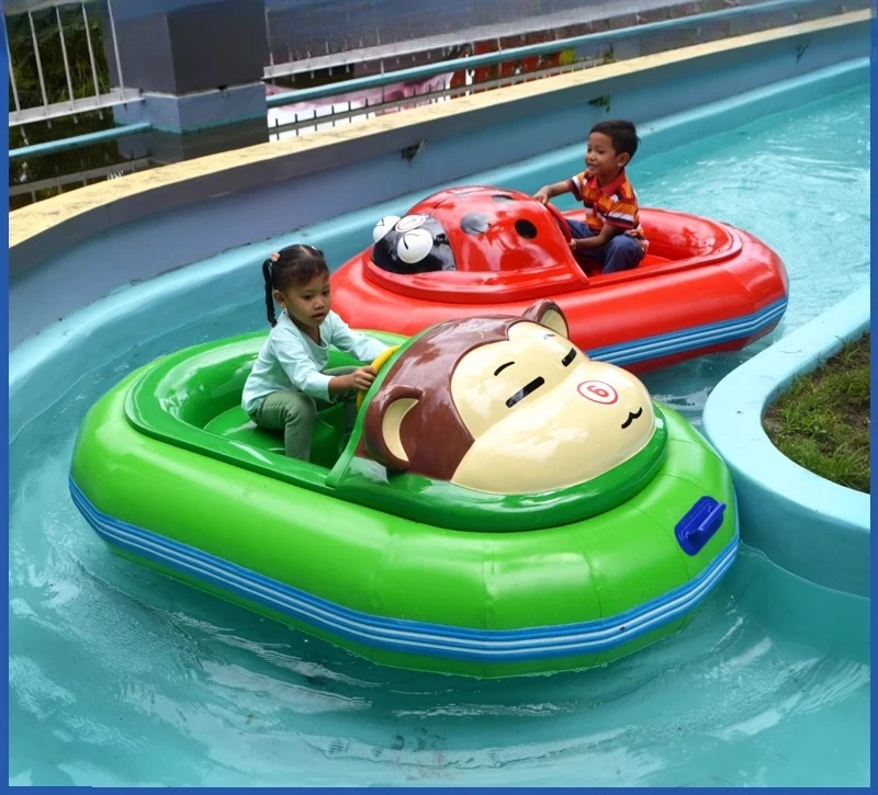 Amusement water kids Electric bumper boat swimming pool bumper boat for kids