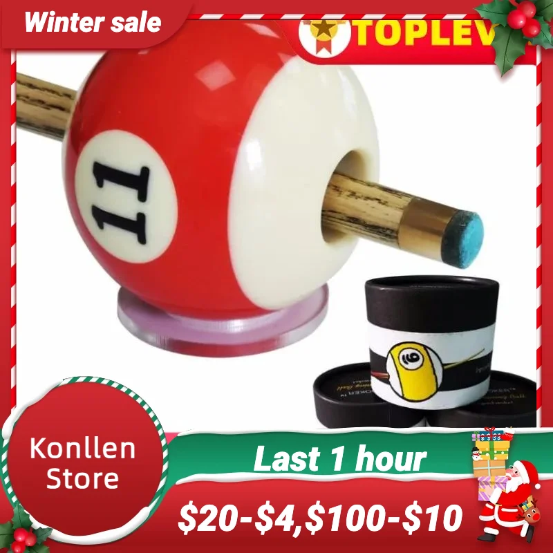 Pool Game Billiard Practice Ball Snooker Training Ball Black Eight Bar Practice Trainer Billiard Gift Portable