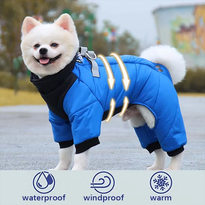 Manteau épais pour petits chiens