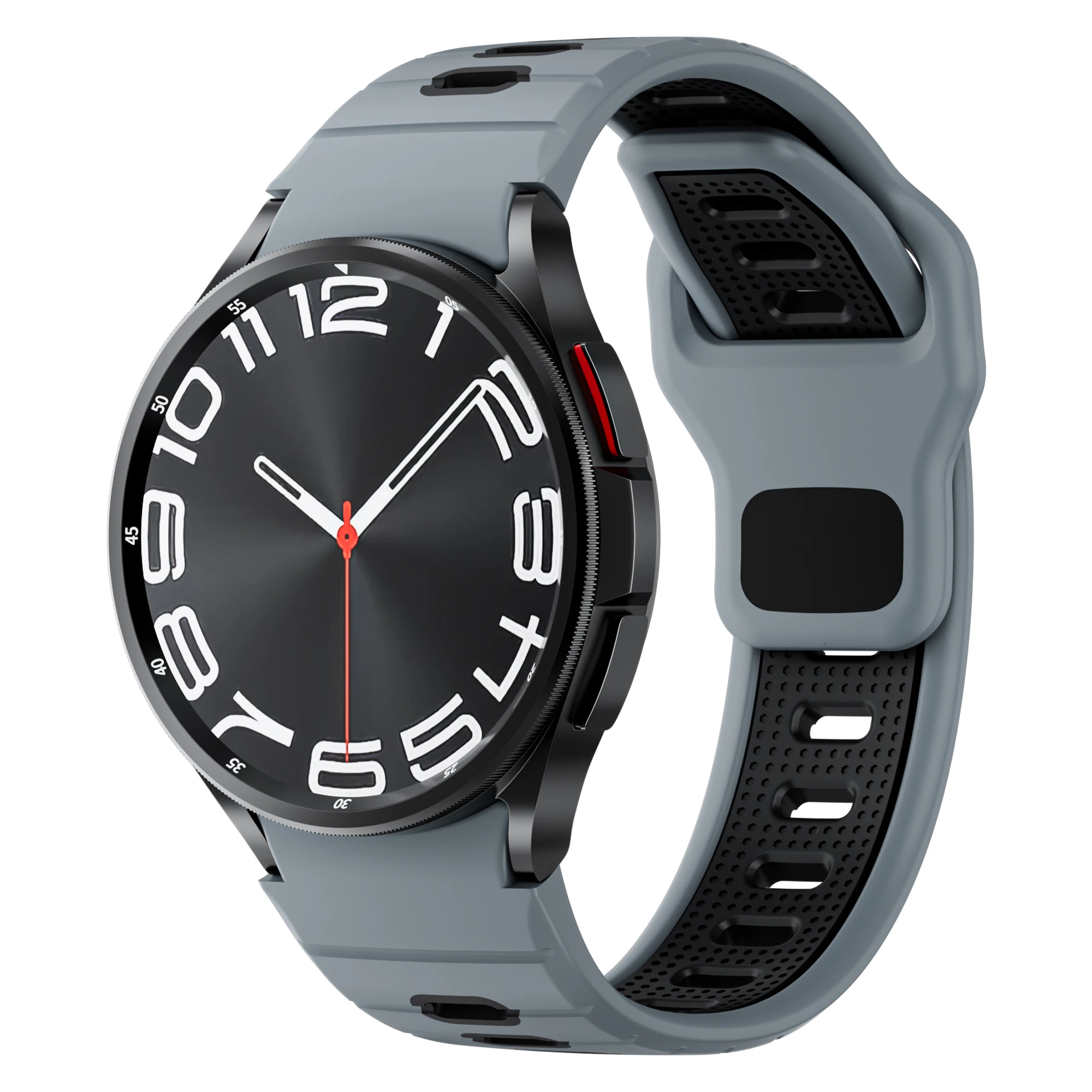 Seamless Silicone Watch Strap - Premium No Gaps Design
