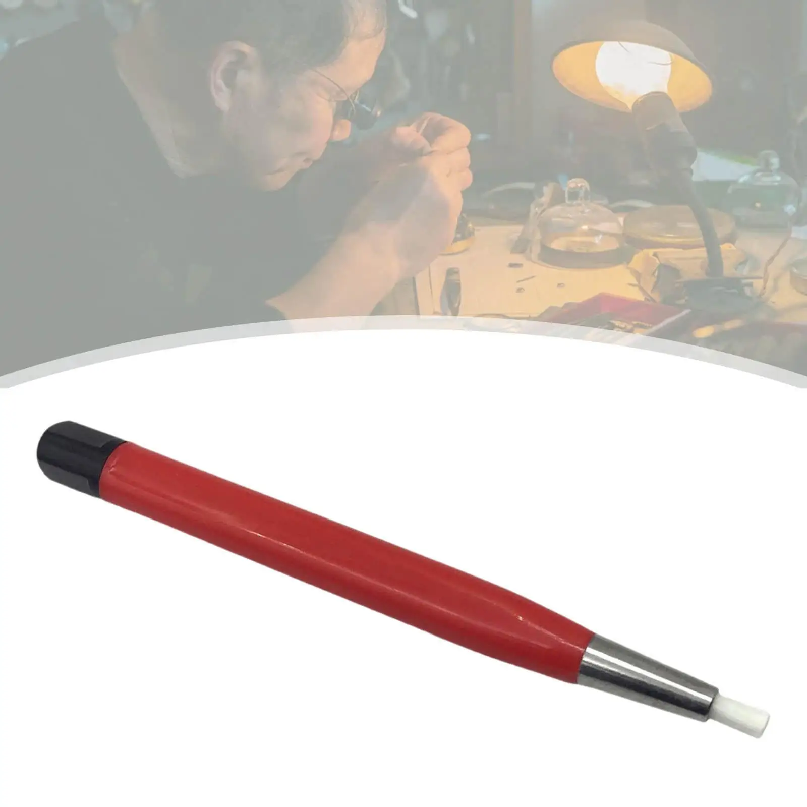 1개 섬유 스크래치 펜슬 브러시 클린 워치 부식 제거 섬유 브러시
