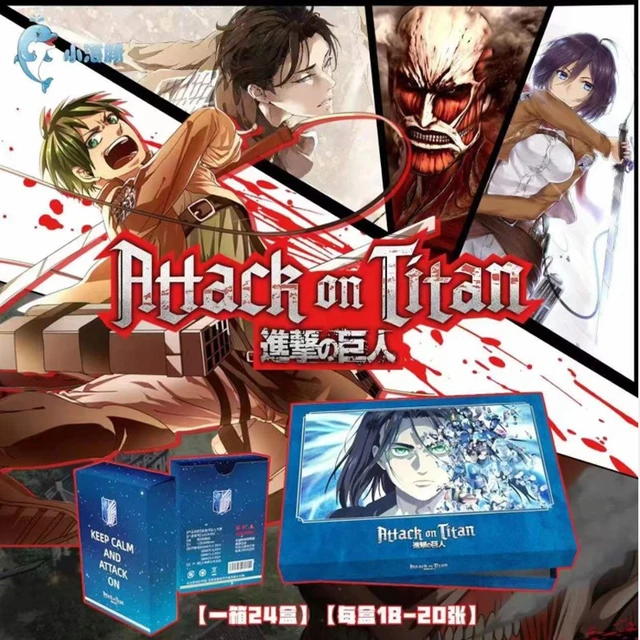 Attack on Titan Collection Cards, Sp, Sr. Japonês, Anime, TCg