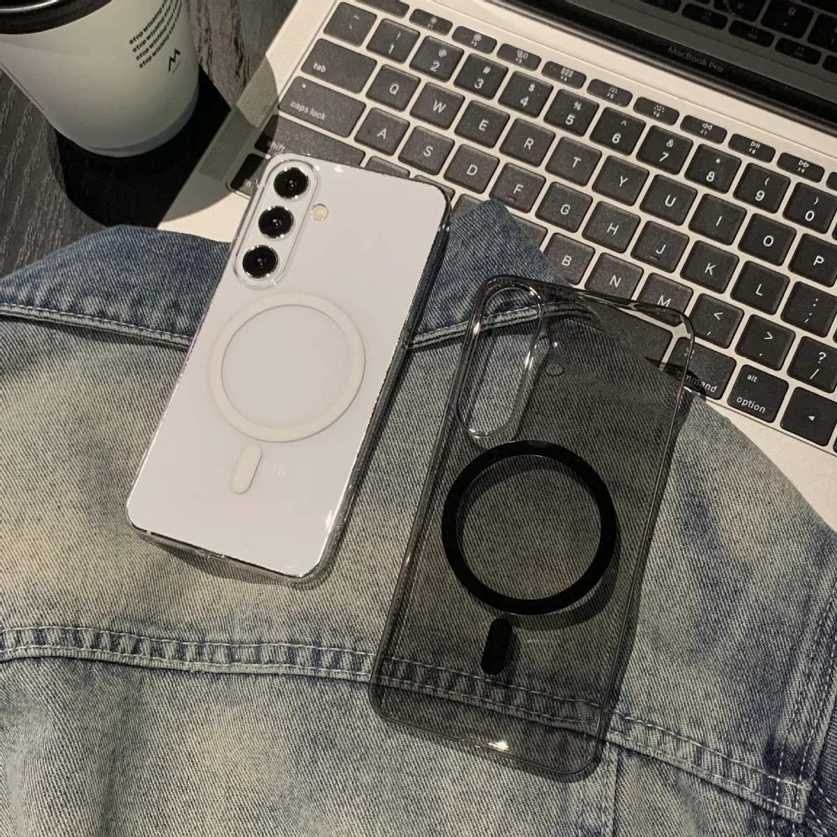Slim Transparent Magnetic Phone Case - Premium Protection with Sleek Design