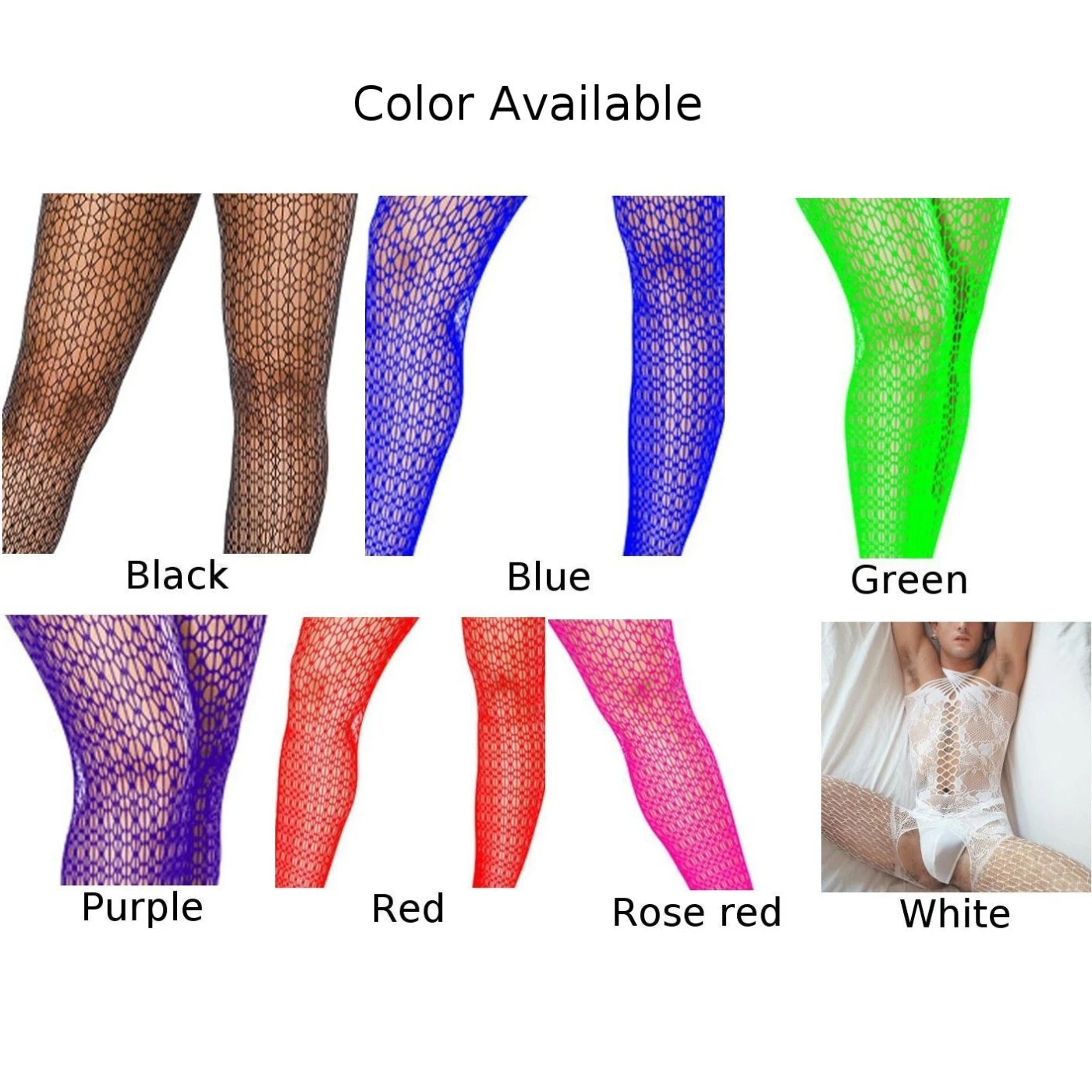 Sexy Man Open Crotch Bodysuit Hollow Out Erotic Jumpsuit Lace Bodystocking Gay Sissy Underwear Pantyhose Porno Lingerie For Sex