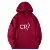 HoodedCR7-Wine Red
