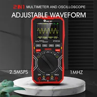 TOOLTOP ET2010A 1MHz Handheld Digital Oscilloscope 2.5Msps Automatic True RMS Multimeter AC 10A 600V High Voltage Oscilloscope 1