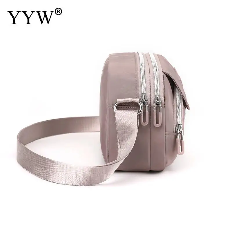 Fashion Women Shoulder Messenger Bag Waterproof Nylon Crossbody Bag Female Large Capacity Casual Travel Zipper Handbags Purse