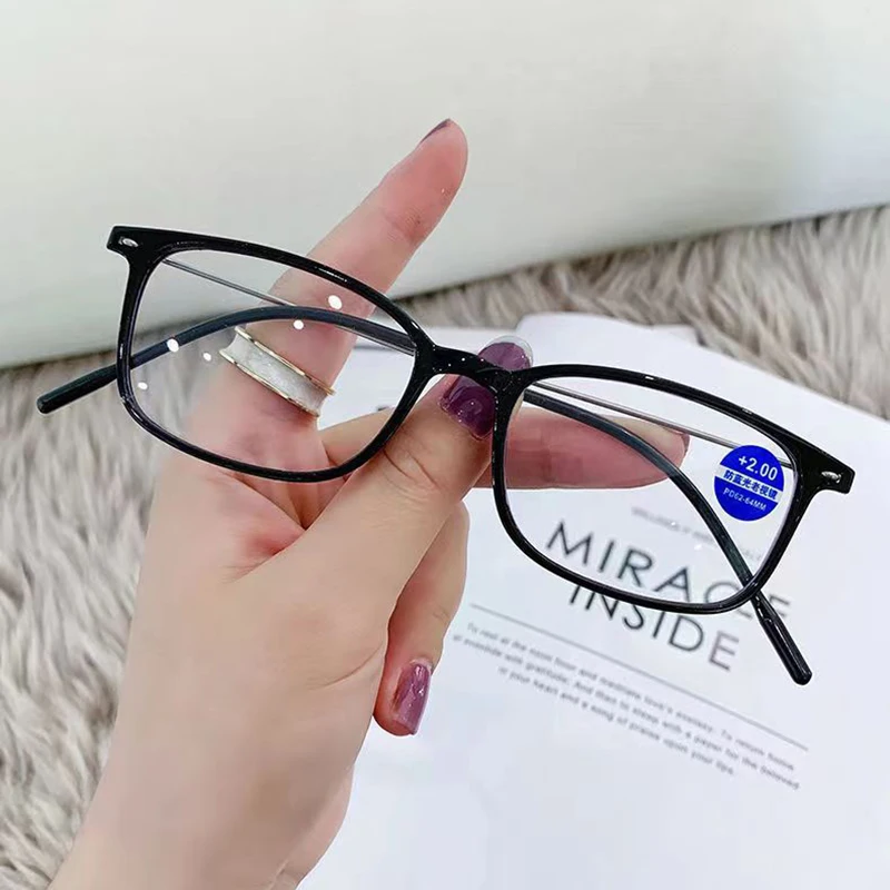 2023 Anti-Blue Light Reading Glasses Women Full Frame Ultra Thin Glasses for men radiation protection Optical Computer Glasses